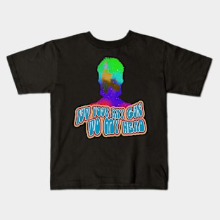 Put Your Ray Gun to My Head 1 - Moonage - Daydream Kids T-Shirt